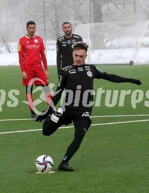 Fussball Testspiel. SK Austria Klagenfurt gegen SV Spittal.  Lukas Fridrikas (Klagenfurt). Moosburg, am 15.1.2022.
Foto: Kuess
www.qspictures.net
---
pressefotos, pressefotografie, kuess, qs, qspictures, sport, bild, bilder, bilddatenbank