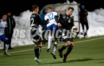 Fussball Testspiel. SK Austria Klagenfurt gegen Treibach. Alex Emilio Timossi Andersson, Mattias Andersson (Klagenfurt). Glanegg, am 20.1.2022.
Foto: Kuess
---
pressefotos, pressefotografie, kuess, qs, qspictures, sport, bild, bilder, bilddatenbank