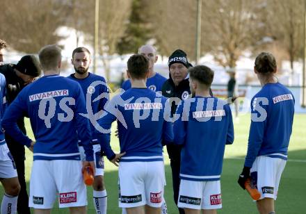 Fussball Testspiel. SK Austria Klagenfurt gegen NK Rogaska. Trainer Peter Pacult (Klagenfurt). Moosburg, am 22.1.2022.
Foto: Kuess
---
pressefotos, pressefotografie, kuess, qs, qspictures, sport, bild, bilder, bilddatenbank