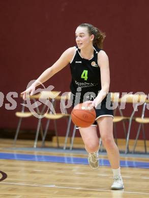 Basketball Damen Superliga 2021/2022. Grunddurchgang 9. Runde.  KOS Celovec Damen gegen  Basket Flames. Stella Popp  (Basket Flames). Klagenfurt, am 22.1.2022.
Foto: Kuess
www.qspictures.net
---
pressefotos, pressefotografie, kuess, qs, qspictures, sport, bild, bilder, bilddatenbank