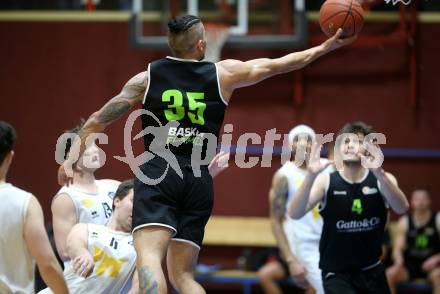 Basketball Zweite Liga 2021/2022. Grunddurchgang 14. Runde.  Woerthersee Piraten gegen Basket Flames.  Fabio Soehnel  (Basket Flames). Klagenfurt, am 29.1.2022. 
Foto: Kuess
www.qspictures.net

---
pressefotos, pressefotografie, kuess, qs, qspictures, sport, bild, bilder, bilddatenbank