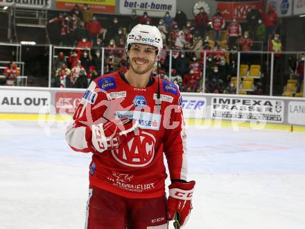 EBEL. Eishockey Bundesliga. KAC gegen	Steinbach Black Wings Linz. Thomas Vallant (KAC). Klagenfurt, am 8.2.2022.
Foto: Kuess
www.qspictures.net

---
pressefotos, pressefotografie, kuess, qs, qspictures, sport, bild, bilder, bilddatenbank