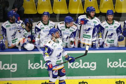 EBEL. Eishockey Bundesliga. VSV gegen HC Pustertal Woelfe.   (VSV). Villach, am 16.2.2022.
Foto: Kuess
www.qspictures.net
---
pressefotos, pressefotografie, kuess, qs, qspictures, sport, bild, bilder, bilddatenbank