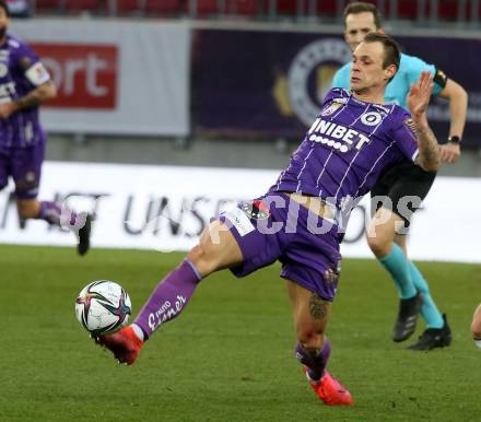 Fussball Bundesliga. SK Austria Klagenfurt gegen SV Guntamatic Ried.  Rajko Rep (Klagenfurt). Klagenfurt, am 27.2.2022.
Foto: Kuess
www.qspictures.net
---
pressefotos, pressefotografie, kuess, qs, qspictures, sport, bild, bilder, bilddatenbank
