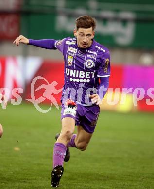 Fussball Bundesliga. SK Austria Klagenfurt gegen SV Guntamatic Ried.  Till Schumacher (Klagenfurt). Klagenfurt, am 27.2.2022.
Foto: Kuess
www.qspictures.net
---
pressefotos, pressefotografie, kuess, qs, qspictures, sport, bild, bilder, bilddatenbank