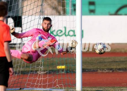 Fussball Kaerntner Liga. Voelkermarkt gegen Bleiburg. Thomas Poek   (Bleiburg). Voelkermarkt, 26.3.2022.
Foto: Kuess

---
pressefotos, pressefotografie, kuess, qs, qspictures, sport, bild, bilder, bilddatenbank