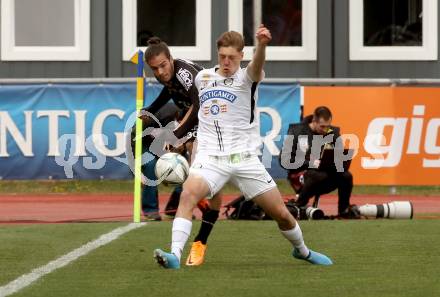 Fussball Bundesliga. Meistergruppe. WAC gegen SK Puntigamer Sturm Graz.  Matthaeus Taferner,  (WAC),  Rasmus Winther Hoejlund (Graz). Wolfsberg, am 3.4.2022.
Foto: Kuess
www.qspictures.net
---
pressefotos, pressefotografie, kuess, qs, qspictures, sport, bild, bilder, bilddatenbank