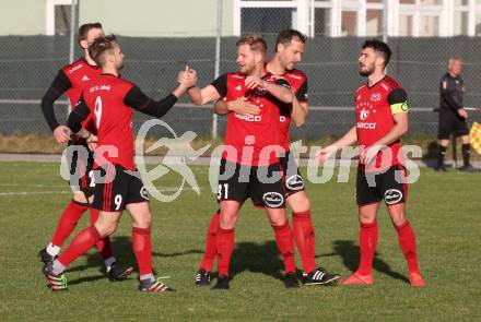 Fussball Karntner Liga. St. Jakob gegen Maria Saal. Torjubel  Jonas Warmuth (St. Jakob). St. Jakob im Rosental, am 8.4.2022.
Foto: Kuess
---
pressefotos, pressefotografie, kuess, qs, qspictures, sport, bild, bilder, bilddatenbank