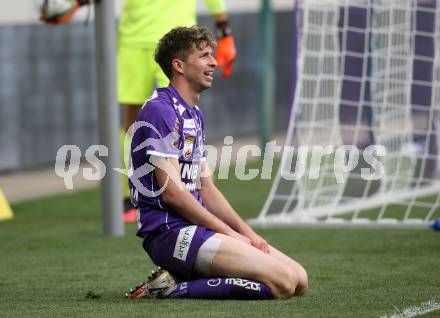 Fussball Bundesliga. SK Austria Klagenfurt gegen Red Bull Salzburg.   Ivan Saravanja (Klagenfurt). Klagenfurt, am 10.4.2022.
Foto: Kuess
---
pressefotos, pressefotografie, kuess, qs, qspictures, sport, bild, bilder, bilddatenbank