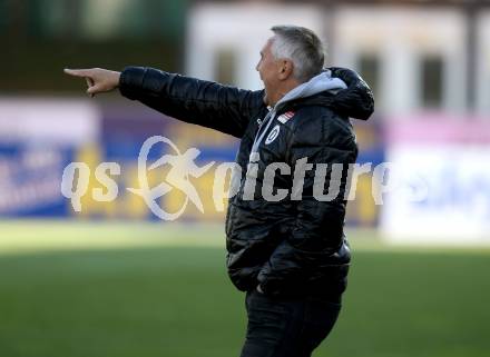 Fussball Bundesliga. Meistergruppe. WAC gegen Austria Klagenfurt. Trainer Peter Pacult   (Klagenfurt). Wolfsberg, am 17.4.2022.
Foto: Kuess
www.qspictures.net
---
pressefotos, pressefotografie, kuess, qs, qspictures, sport, bild, bilder, bilddatenbank