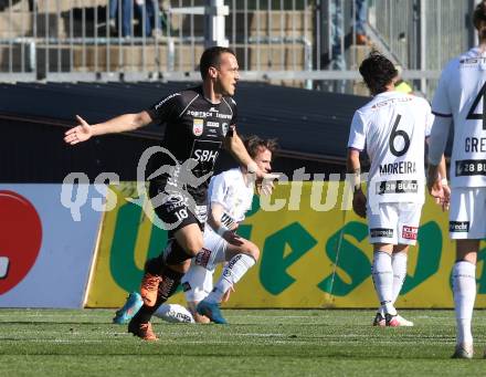 Fussball Bundesliga. Meistergruppe. WAC gegen Austria Klagenfurt. Torjubel Michael Liendl (WAC). Wolfsberg, am 17.4.2022.
Foto: Kuess
www.qspictures.net
---
pressefotos, pressefotografie, kuess, qs, qspictures, sport, bild, bilder, bilddatenbank