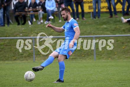 Fussball Kaerntner Liga. Bleiburg gegen SAK.  Patrick Lausegger (SAK). Bleiburg, 16.4.2022.
Foto: Kuess
---
pressefotos, pressefotografie, kuess, qs, qspictures, sport, bild, bilder, bilddatenbank