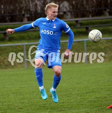 Fussball Kaerntner Liga. Bleiburg gegen SAK. Toni Dullnig  (SAK). Bleiburg, 16.4.2022.
Foto: Kuess
---
pressefotos, pressefotografie, kuess, qs, qspictures, sport, bild, bilder, bilddatenbank