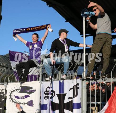 Fussball Bundesliga. Meistergruppe. WAC gegen Austria Klagenfurt. Fans   (Klagenfurt). Wolfsberg, am 17.4.2022.
Foto: Kuess
www.qspictures.net
---
pressefotos, pressefotografie, kuess, qs, qspictures, sport, bild, bilder, bilddatenbank