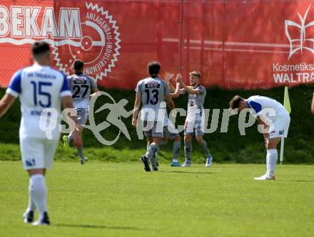 Fussball. Regionalliga. WAC Amateure gegen Treibach. Torjubel Armin Karic (WAC Amat.). St. Andrae, 30.4.2022.
Foto: Kuess
www.qspictures.net
---
pressefotos, pressefotografie, kuess, qs, qspictures, sport, bild, bilder, bilddatenbank