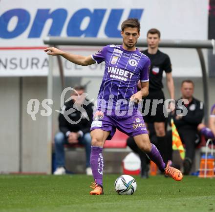 Fussball Bundesliga. Play-off. SK Austria Klagenfurt gegen SK Sturm Graz.  Thorsten Mahrer (Klagenfurt). Klagenfurt, am 8.5.2022.
Foto: Kuess
www.qspictures.net
---
pressefotos, pressefotografie, kuess, qs, qspictures, sport, bild, bilder, bilddatenbank