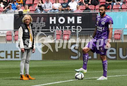 Fussball Bundesliga. Play-off. SK Austria Klagenfurt gegen SK Sturm Graz.  Johanna Kogler, Markus Pink (Klagenfurt). Klagenfurt, am 8.5.2022.
Foto: Kuess
www.qspictures.net
---
pressefotos, pressefotografie, kuess, qs, qspictures, sport, bild, bilder, bilddatenbank