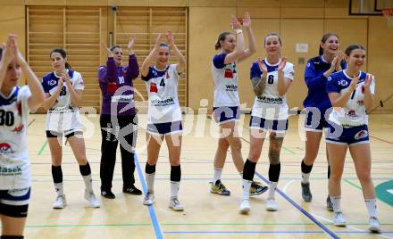Handball Frauen. SC witasek Ferlach/Feldkirchen gegen WAT Atzgersdorf. Jubel (Ferlach/Feldkirchen). Ferlach, am 11.5.2022.
Foto: Kuess
www.qspictures.net
---
pressefotos, pressefotografie, kuess, qs, qspictures, sport, bild, bilder, bilddatenbank