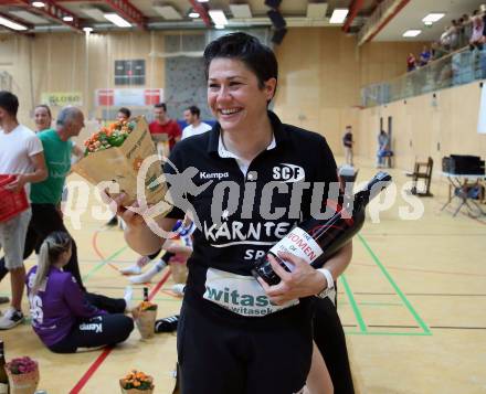 Handball Frauen. SC witasek Ferlach/Feldkirchen gegen WAT Atzgersdorf. Trainerin Iva Kanjugovic (Ferlach/Feldkirchen). Ferlach, am 11.5.2022.
Foto: Kuess
---
pressefotos, pressefotografie, kuess, qs, qspictures, sport, bild, bilder, bilddatenbank