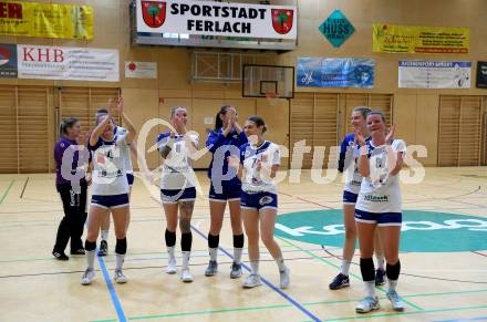 Handball Frauen. SC witasek Ferlach/Feldkirchen gegen WAT Atzgersdorf. Jubel (Ferlach/Feldkirchen). Ferlach, am 11.5.2022.
Foto: Kuess
---
pressefotos, pressefotografie, kuess, qs, qspictures, sport, bild, bilder, bilddatenbank