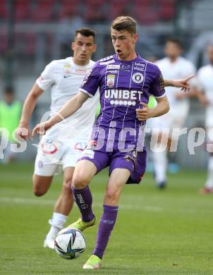 Fussball Bundesliga. Play-off. SK Austria Klagenfurt gegen FK Austria Wien.  Tim Maciejewski (Klagenfurt). Klagenfurt, am 15.5.2022.
Foto: Kuess
www.qspictures.net
---
pressefotos, pressefotografie, kuess, qs, qspictures, sport, bild, bilder, bilddatenbank