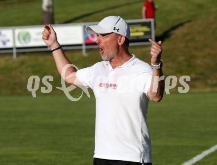 Fussball. KFV-Cup. Koettmannsdorf gegen Gmuend.  Trainer Rudolf Perz   (Koettmannsdorf). Koettmannsdorf, 19.6.2022.
Foto: Kuess

---
pressefotos, pressefotografie, kuess, qs, qspictures, sport, bild, bilder, bilddatenbank