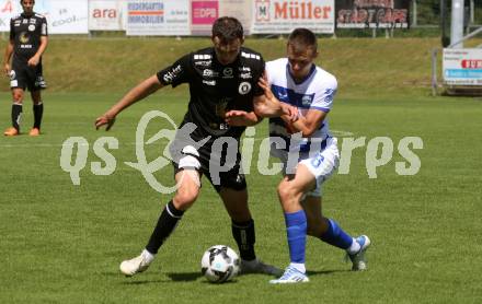 Fussball Testspiel. SK Austria Klagenfurt gegen NK Osijek.   Andy Irving.
Feldkirchen, am 25.6.2022.
Foto: Kuess
---
pressefotos, pressefotografie, kuess, qs, qspictures, sport, bild, bilder, bilddatenbank