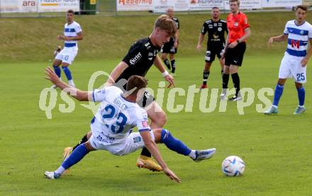 Fussball Testspiel. SK Austria Klagenfurt gegen NK Osijek.   Moritz Berg. Feldkirchen, am 25.6.2022.
Foto: Kuess
---
pressefotos, pressefotografie, kuess, qs, qspictures, sport, bild, bilder, bilddatenbank