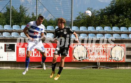 Fussball Testspiel. SK Austria Klagenfurt gegen NK Osijek.   Moritz Berg. Feldkirchen, am 25.6.2022.
Foto: Kuess
---
pressefotos, pressefotografie, kuess, qs, qspictures, sport, bild, bilder, bilddatenbank