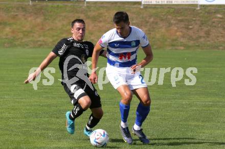 Fussball Testspiel. SK Austria Klagenfurt gegen NK Osijek.   Sinan Karweina. Feldkirchen, am 25.6.2022.
Foto: Kuess
---
pressefotos, pressefotografie, kuess, qs, qspictures, sport, bild, bilder, bilddatenbank