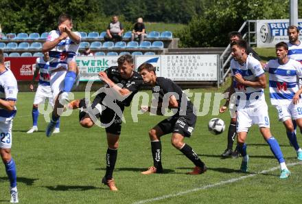 Fussball Testspiel. SK Austria Klagenfurt gegen NK Osijek.   Christopher Wernitznig, Thorsten Mahrer,. Feldkirchen, am 25.6.2022.
Foto: Kuess
---
pressefotos, pressefotografie, kuess, qs, qspictures, sport, bild, bilder, bilddatenbank