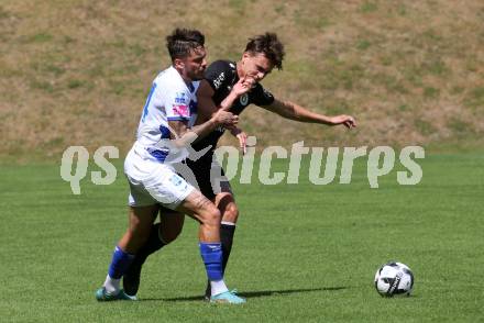 Fussball Testspiel. SK Austria Klagenfurt gegen NK Osijek.  Lukas Fridrikas. Feldkirchen, am 25.6.2022.
Foto: Kuess
---
pressefotos, pressefotografie, kuess, qs, qspictures, sport, bild, bilder, bilddatenbank