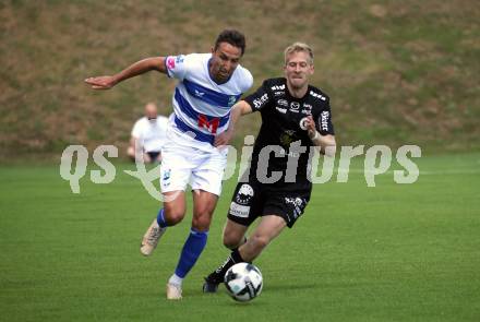 Fussball Testspiel. SK Austria Klagenfurt gegen NK Osijek.   Christopher Brian Cvetko. Feldkirchen, am 25.6.2022.
Foto: Kuess
---
pressefotos, pressefotografie, kuess, qs, qspictures, sport, bild, bilder, bilddatenbank