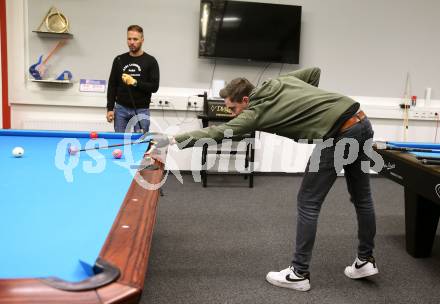 Billard.  Maximilian Lechner, Albin Ouschan. Klagenfurt, 10.6.2022.
Foto: Kuess
www.qspictures.net
---
pressefotos, pressefotografie, kuess, qs, qspictures, sport, bild, bilder, bilddatenbank