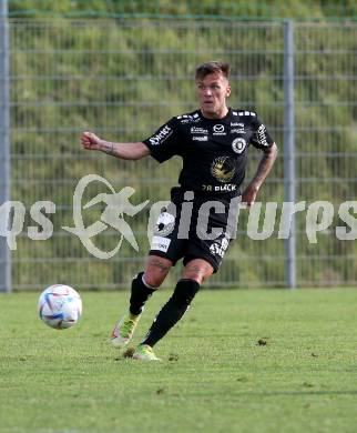 Fussball Testspiel. SK Austria Klagenfurt gegen VSV. Florian Rieder  (Klagenfurt). Klagenfurt, am 29.6.2022.
Foto: Kuess
www.qspictures.net
---
pressefotos, pressefotografie, kuess, qs, qspictures, sport, bild, bilder, bilddatenbank