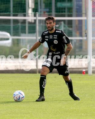 Fussball Testspiel. SK Austria Klagenfurt gegen VSV.  Kosmas Gkezos (Klagenfurt). Klagenfurt, am 29.6.2022.
Foto: Kuess
www.qspictures.net
---
pressefotos, pressefotografie, kuess, qs, qspictures, sport, bild, bilder, bilddatenbank