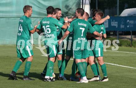 Fussball Europeada. Team Kaernten Koroska.  Torjubel. Klagenfurt, am 30.6.2022.
Foto: Kuess
---
pressefotos, pressefotografie, kuess, qs, qspictures, sport, bild, bilder, bilddatenbank