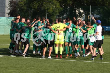 Fussball Europeada. Team Kaernten Koroska.  Jubel. Klagenfurt, am 30.6.2022.
Foto: Kuess
---
pressefotos, pressefotografie, kuess, qs, qspictures, sport, bild, bilder, bilddatenbank