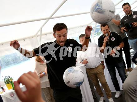 Fussball Bundesliga. Saison Kick-off 2022/23. SK Austria Klagenfurt.   Markus Pink. Klagenfurt, am 5.7.2022.
Foto: Kuess
---
pressefotos, pressefotografie, kuess, qs, qspictures, sport, bild, bilder, bilddatenbank