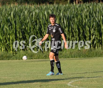 Fussball Testspiel. SK Austria Klagenfurt gegen Moosburg. Simon Straudi. Moosburg, am 6.7.2022.
Foto: Kuess
---
pressefotos, pressefotografie, kuess, qs, qspictures, sport, bild, bilder, bilddatenbank