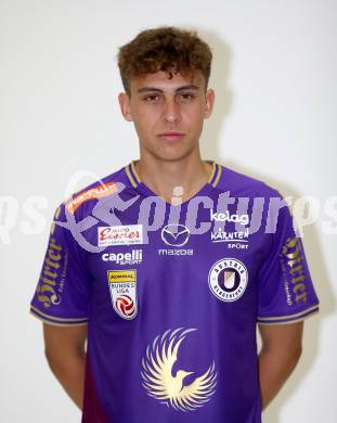 Fussball. Bundesliga. Austria Klagenfurt. Mannschaftsfototermin. Portrait.  Fabio Markelic.  Klagenfurt 8.7.2022.
Foto: Kuess
---
pressefotos, pressefotografie, kuess, qs, qspictures, sport, bild, bilder, bilddatenbank