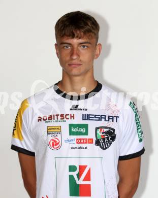 Fussball. Bundesliga. WAC. Mannschaftsfototermin. Portrait.  Nicolas Veratschnig.  Wolfsberg 8.7.2022.
Foto: Kuess
---
pressefotos, pressefotografie, kuess, qs, qspictures, sport, bild, bilder, bilddatenbank