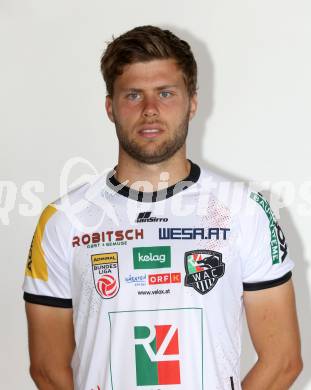 Fussball. Bundesliga. WAC. Mannschaftsfototermin. Portrait.  Dominik Baumgartner.  Wolfsberg 8.7.2022.
Foto: Kuess
---
pressefotos, pressefotografie, kuess, qs, qspictures, sport, bild, bilder, bilddatenbank