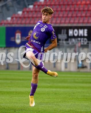 Fussball Testspiel. SK Austria Klagenfurt gegen Kaerntner Auswahl. Moritz Berg  (Austria Klagenfurt). KLagenfurt, am 9.7.2022.
Foto: Kuess
---
pressefotos, pressefotografie, kuess, qs, qspictures, sport, bild, bilder, bilddatenbank