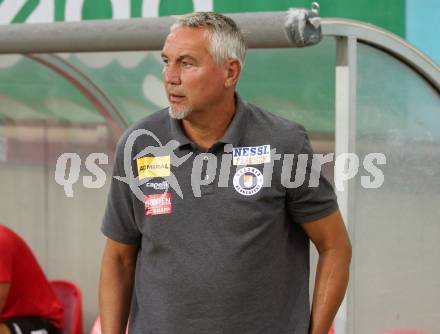 Fussball Testspiel. SK Austria Klagenfurt gegen Kaerntner Auswahl.  Trainer Peter Pacult (Austria Klagenfurt). KLagenfurt, am 9.7.2022.
Foto: Kuess
---
pressefotos, pressefotografie, kuess, qs, qspictures, sport, bild, bilder, bilddatenbank