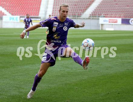 Fussball Testspiel. SK Austria Klagenfurt gegen Kaerntner Auswahl.  Florian Jaritz (Austria Klagenfurt). KLagenfurt, am 9.7.2022.
Foto: Kuess
---
pressefotos, pressefotografie, kuess, qs, qspictures, sport, bild, bilder, bilddatenbank