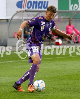 Fussball Testspiel. SK Austria Klagenfurt gegen Kaerntner Auswahl. Christopher Wernitznig  (Austria Klagenfurt). KLagenfurt, am 9.7.2022.
Foto: Kuess
---
pressefotos, pressefotografie, kuess, qs, qspictures, sport, bild, bilder, bilddatenbank