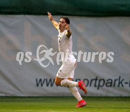 Fussball. OEFB Cup. SAK gegen Wiener Sport-Club. Torjubel Mario Vucenovic (SAK). Klagenfurt, 15.7.2022.
Foto: Kuess
---
pressefotos, pressefotografie, kuess, qs, qspictures, sport, bild, bilder, bilddatenbank