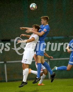 Fussball. OEFB Cup. SAK gegen Wiener Sport-Club. Matic Pavlic,  (SAK),    Marin Rekirsch (Wiener Sport-Club). Klagenfurt, 15.7.2022.
Foto: Kuess
---
pressefotos, pressefotografie, kuess, qs, qspictures, sport, bild, bilder, bilddatenbank