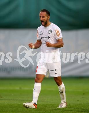 Fussball. OEFB Cup. SAK gegen Wiener Sport-Club. Torjubel David Rajkovic  (Wiener Sport-Club). Klagenfurt, 15.7.2022.
Foto: Kuess
---
pressefotos, pressefotografie, kuess, qs, qspictures, sport, bild, bilder, bilddatenbank